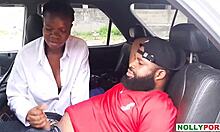 ladygold africa bounces on krissyjoh chris monster cock in outdoor car ebony fuck