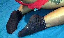 Home Video of Girlfriend's Thong Slip Revealing Wet Moaning Pussy