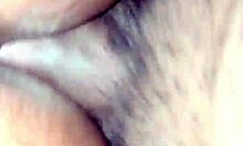 Fat ebony girlfriend fucks ex-boyfriend with friend watching