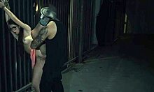 Blonde Teen Bound Tight Webcam Anal Punishment by Dominant Guys in Extreme BDSM Bondage