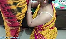 Curvy Indian maid bends over for fat cock doggystyle in dirty talk homemade fuck