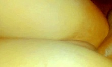 Girlfriend's first hardcore fuck in stepsister's room