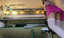 i couldn't believe my boss paid extra for no panties on the job