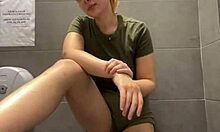 crazy teen bbw fingers wet pussy to orgasm during public gym fucking frenzy