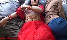 Intense Desi Step Mom Craves Tight Pussy Fuck with Stepson in Hindi Dirty Talk Massage