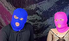 Real couple's thrilling watched porn filming rush