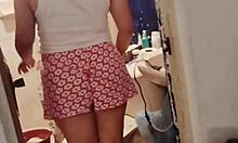 auroraestelar pees masturbates big ass curves in shower 💦🔥😈