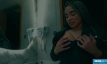 scarlett taylor watches naomi deepthroat suck hot dude's monster cock
