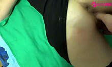Teasing Nata Sweet Cums Hard Moaning in Pov Fuck Cum Blasts Stomach She Swallows Every Drop