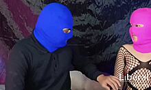 Real couple's thrilling watched porn filming rush