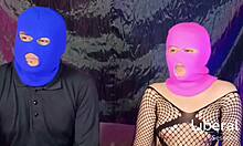 Real couple's thrilling watched porn filming rush