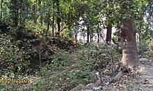 stepdad caught me outside village n fucked his horny stepdaughter hard