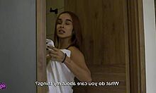 Stepsis Teases Huge Cock Then Takes Anal Creampie Bent Over Doggystyle POV
