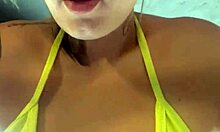 wanna see my wet pussy training at copacabana gym with beach crowds watching?