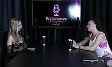 She Took on Six Guys for Her First Gangbang Anal in Lingerie Swingers Club!