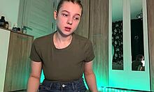 Mysterious teen shaves pussy squirts wildly with nipple clamps on
