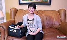 yo check petite brunette jae scott's pussy pounded deep cumshot swallow