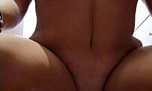 Amateur Greek Wife Shoves Huge Dildos Deep in Shaved Pussy for Orgasm