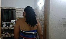 That big ass milf skips delivery for a deep blowjob and rough pounding instead