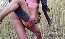 curvy indian bhabhi masi fingers fat natural tits in khet field