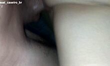 Slutty wife pussy flooded with 20 orgasms and cum