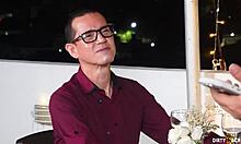 Stepfather's bride bent over fucked hard on wedding day