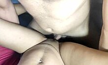 Skinny neighbor babe 😍 takes boss's load all over her juicy ass backstage! 💦