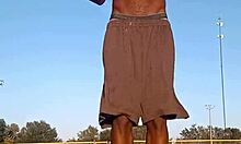 tasting the fresh outdoor air in beautiful scenic spot