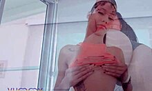 shy cute latina carol's first double anal dp gaping swallow big black cocks