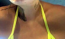 wanna see my wet pussy training at copacabana gym with beach crowds watching?