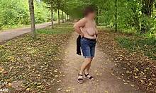 A Busty Milf's Daring Public Flash Adventure