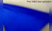 Slim latina cutie moans fingering pink vagina despite loud music distraction