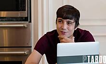 Ricky Spanish ravages Penny Barber's big ass stepmom pussy. Taboo lover pounds milf relentlessly.