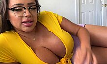 Zoey Foxx's busty latina stepsis delivers intriguing business lessons