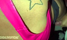 na casa de swing, esposa safada no gloryhole chupou loucamente?