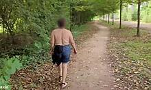 A Busty Milf's Daring Public Flash Adventure