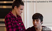 Ricky Spanish ravages Penny Barber's big ass stepmom pussy. Taboo lover pounds milf relentlessly.
