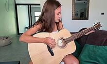 god my guitar teacher fucked my tight pussy rough in class choking gagging