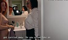 Crystal White's Anal Casting Leads To Shower Threesome Pound