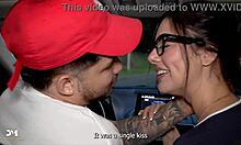 Mysterious petite latina begs for raw outdoor creampie ride