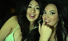big titty latinas cami strella and nika venom ride their uber driver's cock in steamy threesome