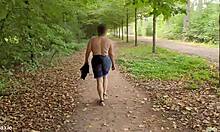 A Busty Milf's Daring Public Flash Adventure