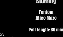 no lube needed alice maze huge ass stretched owned dominated in spitting anal worship
