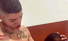 flaca sexy chupando polla como campeona 😍💦 big black cock deepthroat and wild interracial action