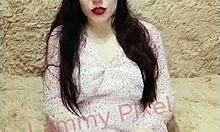 oh god horny brunette lammy pixel fingers pussy so bad need cum nowww