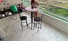 hey boss, see your hot maid in provocative clothes on security cam?