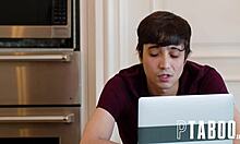Ricky Spanish ravages Penny Barber's big ass stepmom pussy. Taboo lover pounds milf relentlessly.
