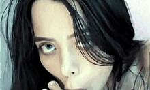 billie eilish's sexy toe sucking loop drives me wild with desire