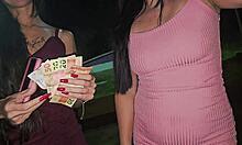 Caught stroking in car? Hotties drain your load!