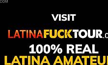 cheating latina bends over for doggystyle before man returns 🔥😈